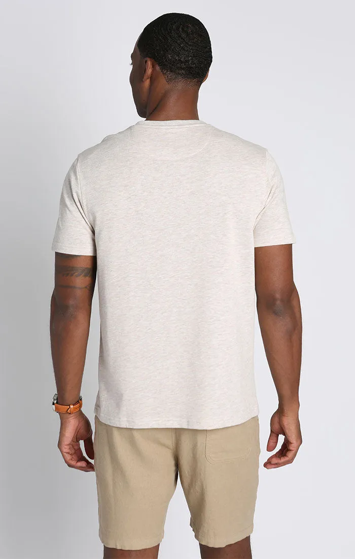 Cotton Modal Short Sleeve Henley