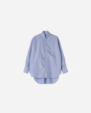 COTTON TAB COLLAR SHIRT .06【SAX BLUE-OXFORD】