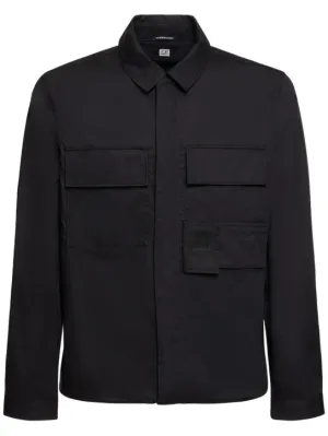 C.P. Company   Metropolis Series gabardine shirt 