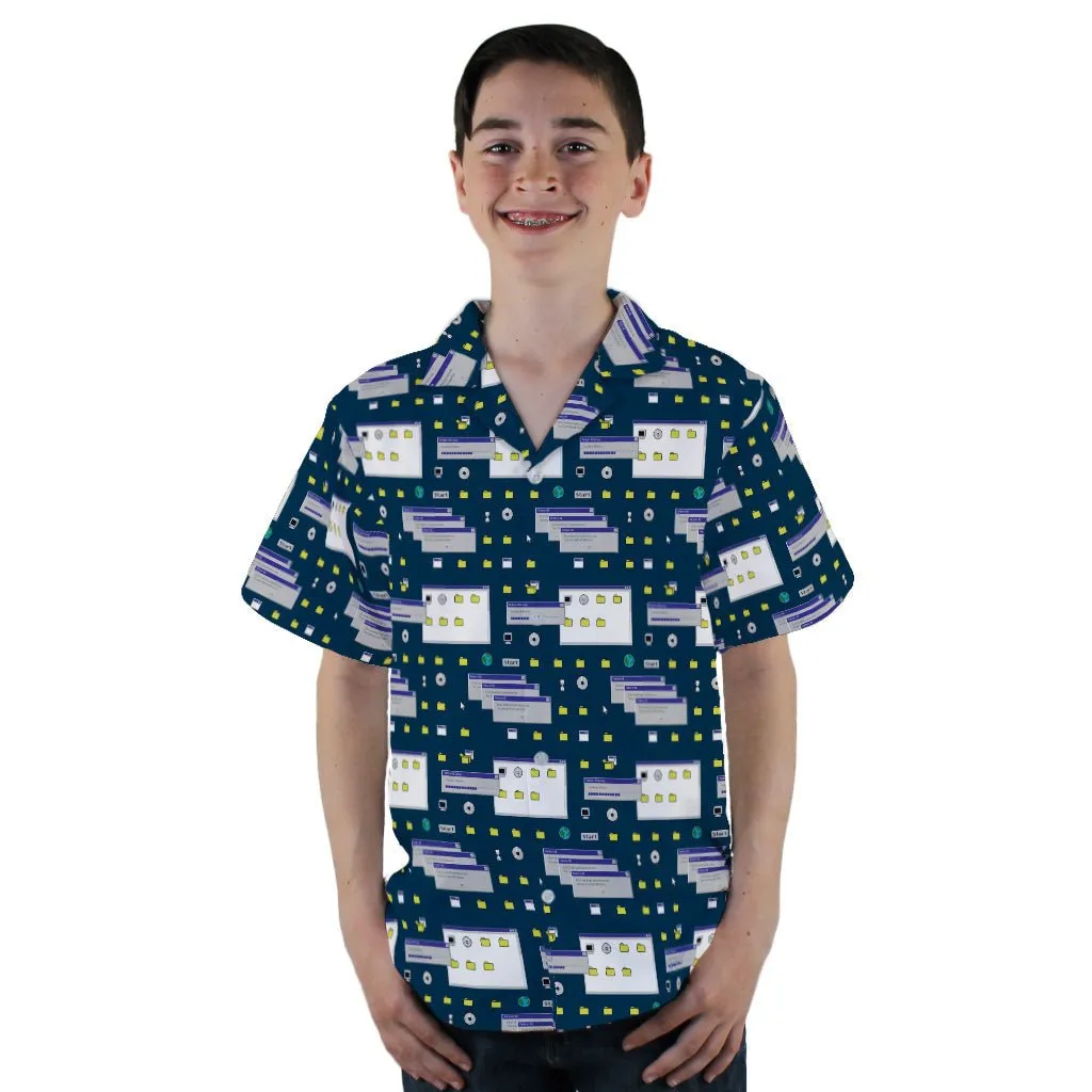 Dark Pattern98 Youth Hawaiian Shirt