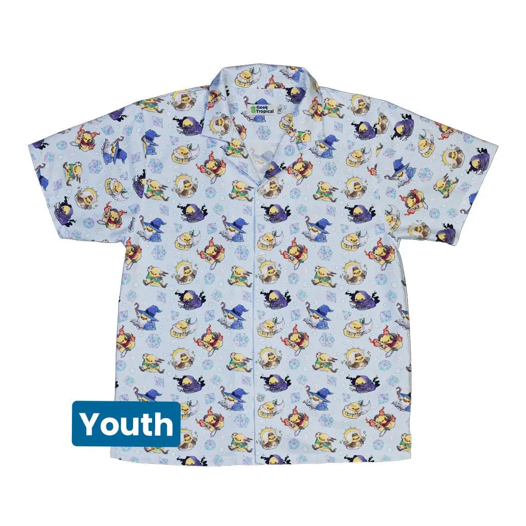 DnD Classes Rubber Ducks Youth Hawaiian Shirt