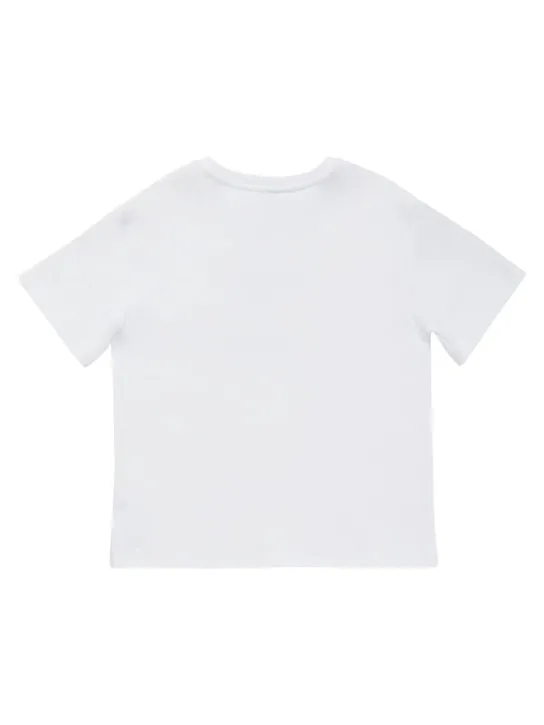 Dolce&amp;Gabbana   Logo printed cotton jersey t-shirt 