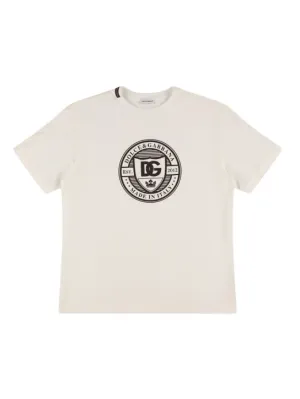 Dolce&amp;Gabbana   Printed cotton jersey t-shirt 