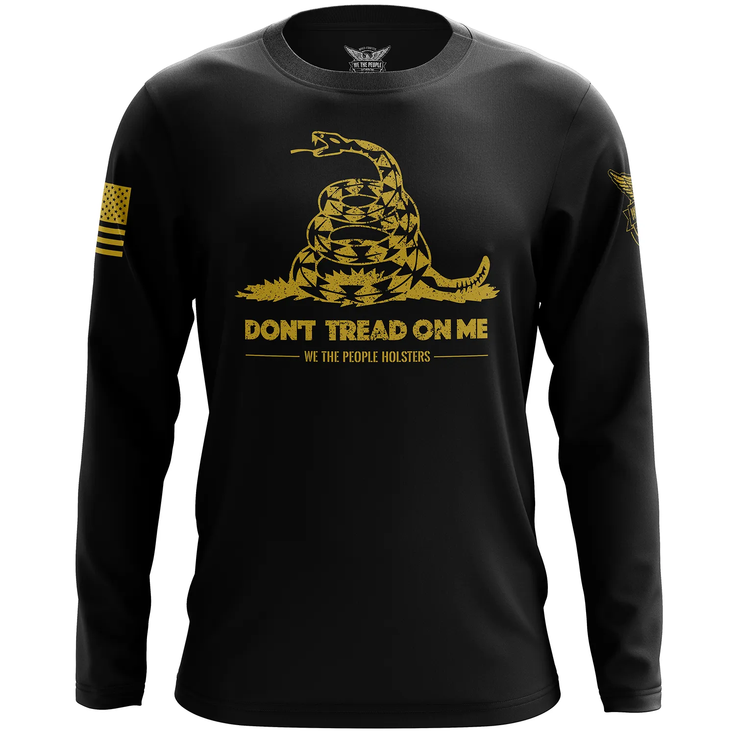 Dont Tread On Me Gadsden Flag Long Sleeve Shirt