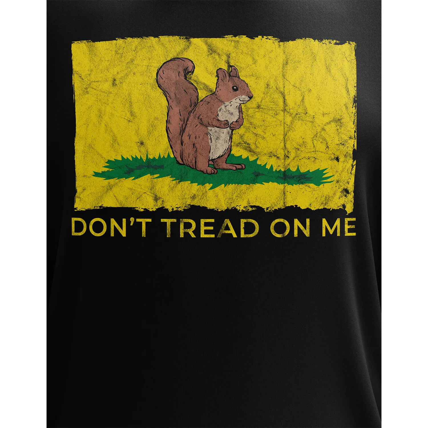 Don't Tread On Me Squirrel Long Sleeve Shirt