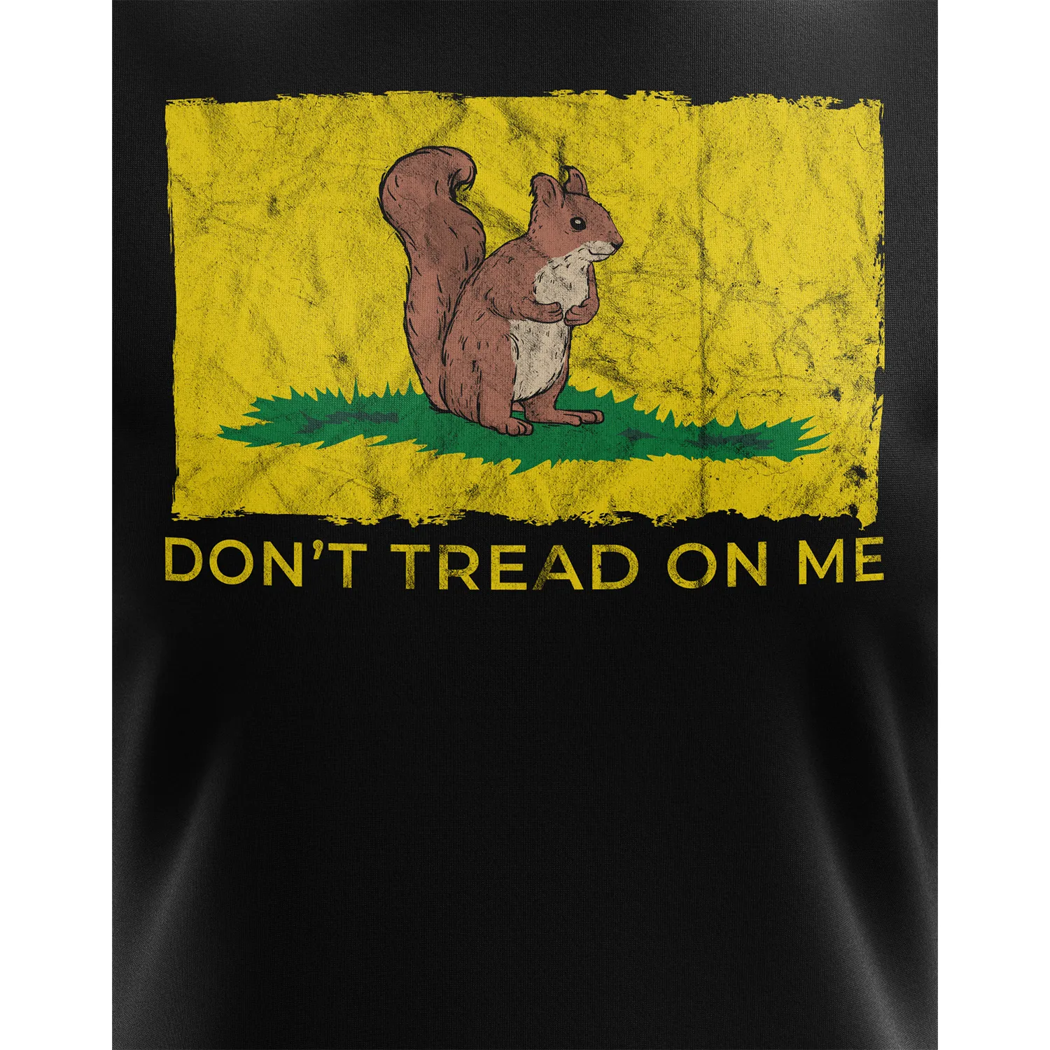 Don't Tread On Me Squirrel Women's Short Sleeve Shirt