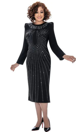 Dorinda Clark Cole Dress 309151C-Black