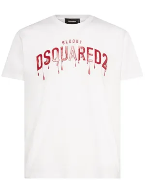 Dsquared2   Cool fit bloody logo t-shirt 