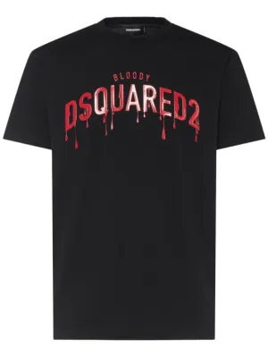 Dsquared2   Cool fit bloody logo t-shirt 