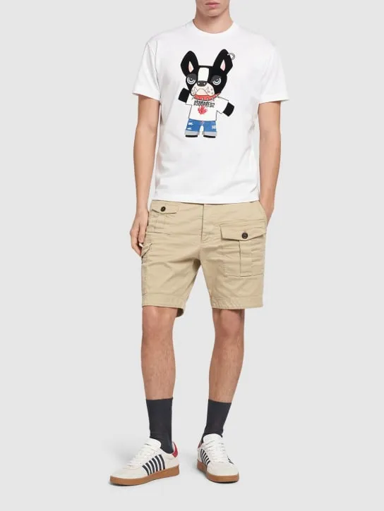 Dsquared2   Cool fit dog print t-shirt 