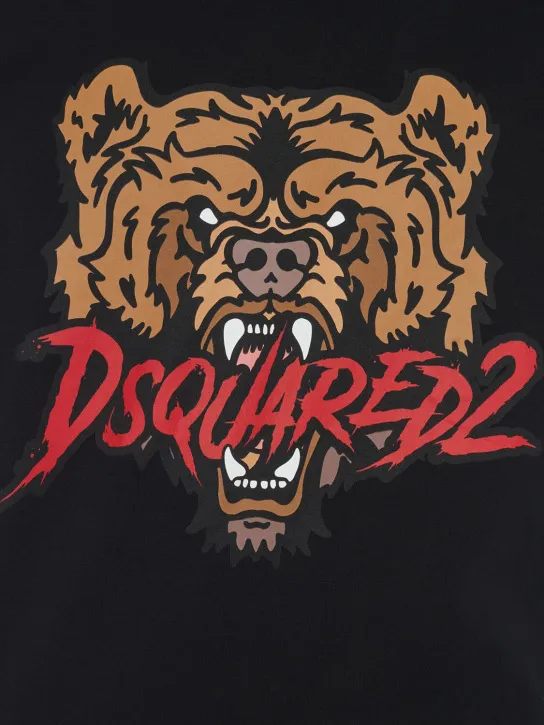 Dsquared2   Regular bear print t-shirt 