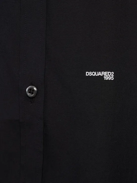 Dsquared2   Stretch cotton poplin shirt 