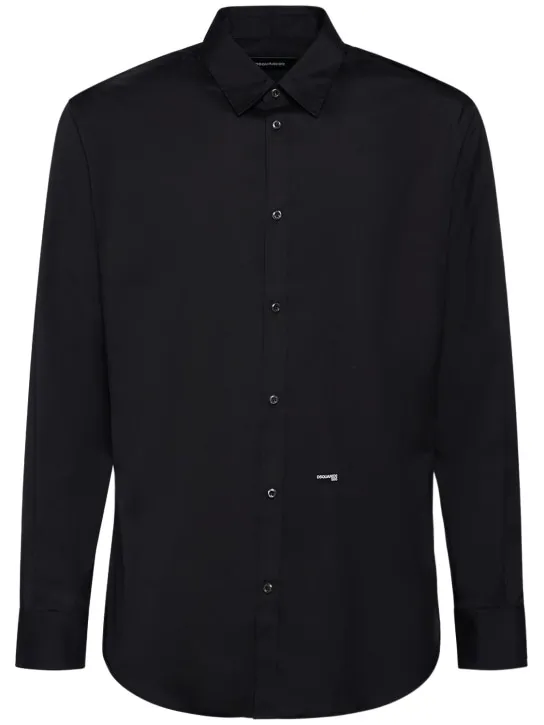 Dsquared2   Stretch cotton poplin shirt 