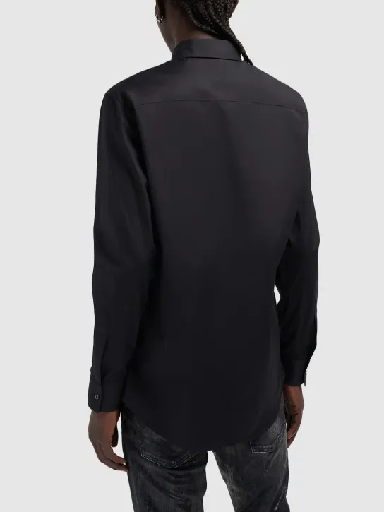 Dsquared2   Stretch cotton poplin shirt 