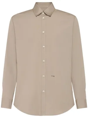 Dsquared2   Stretch cotton poplin shirt 