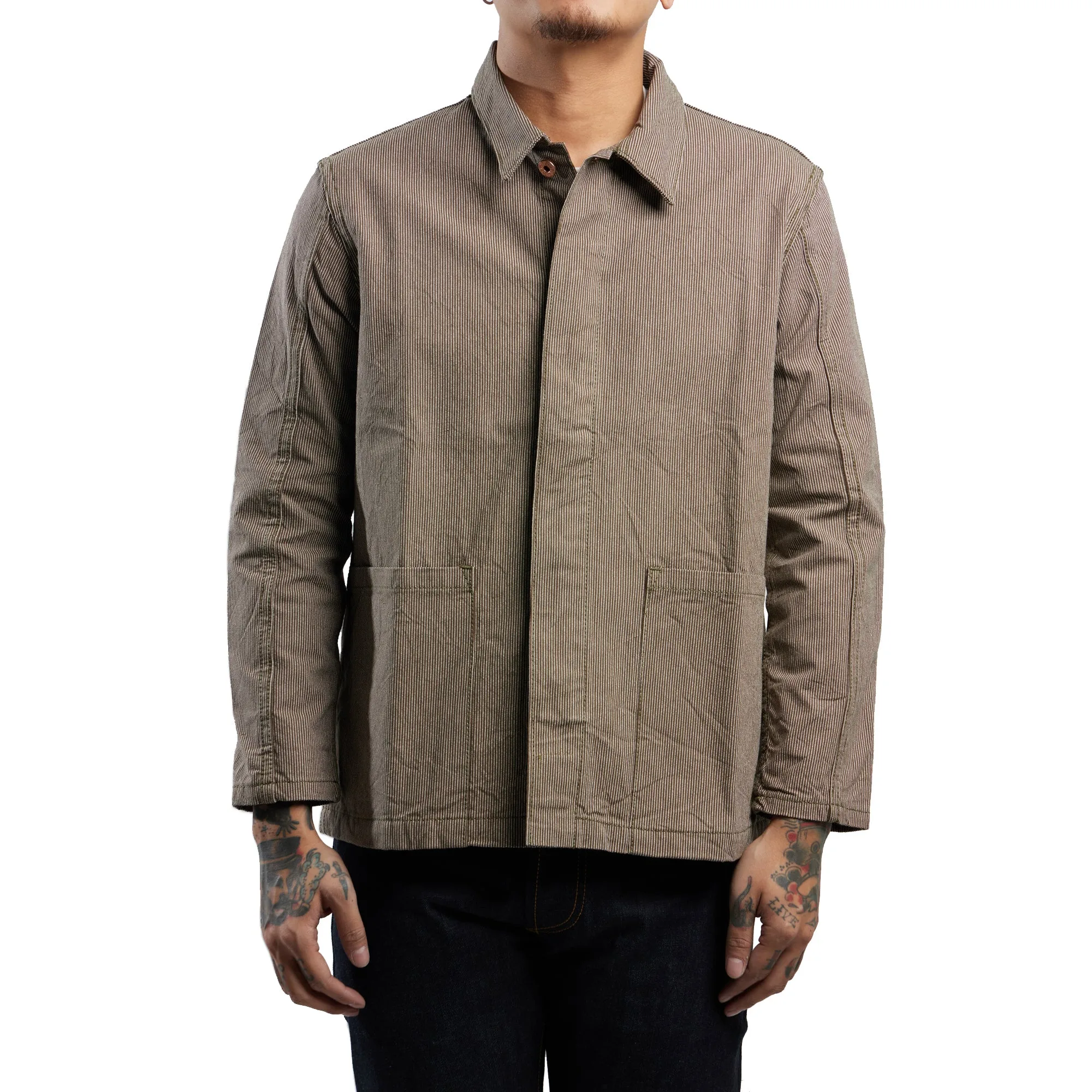 EASY JACKET OLIVE WABASH / ONE WASH