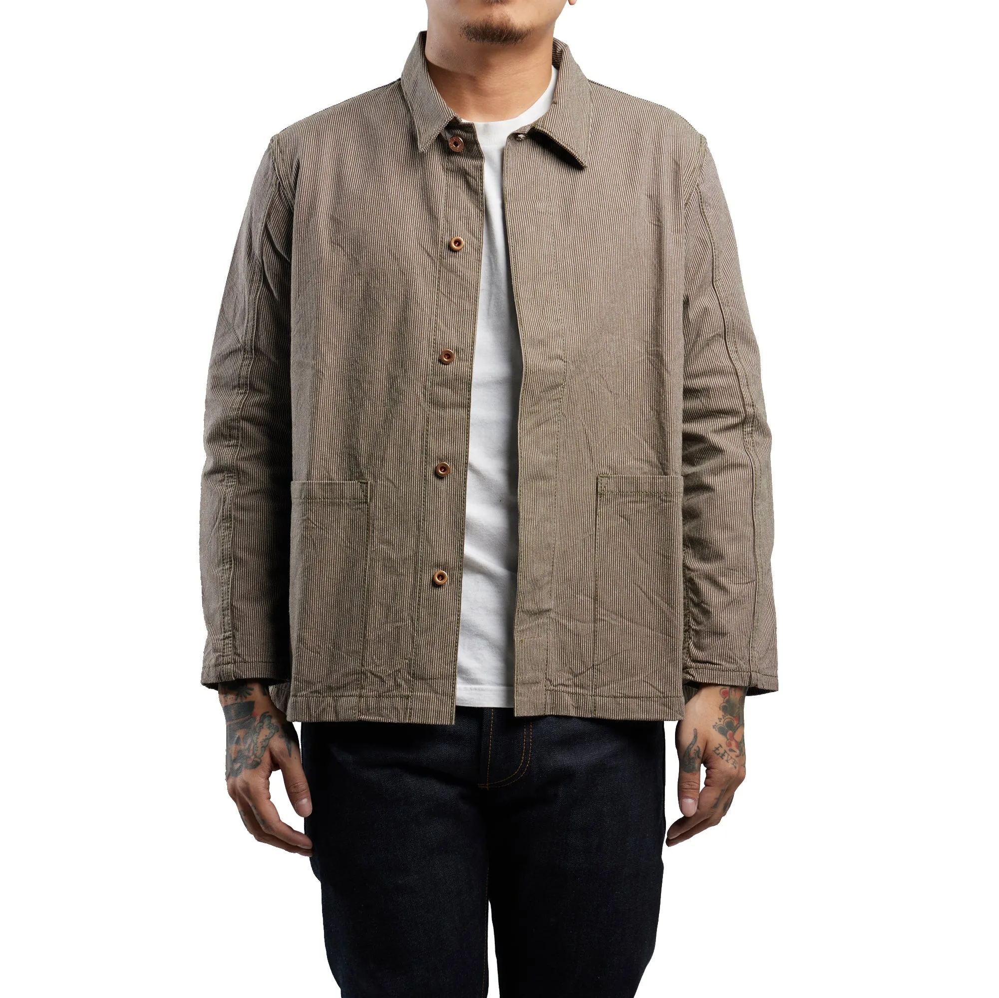 EASY JACKET OLIVE WABASH / ONE WASH