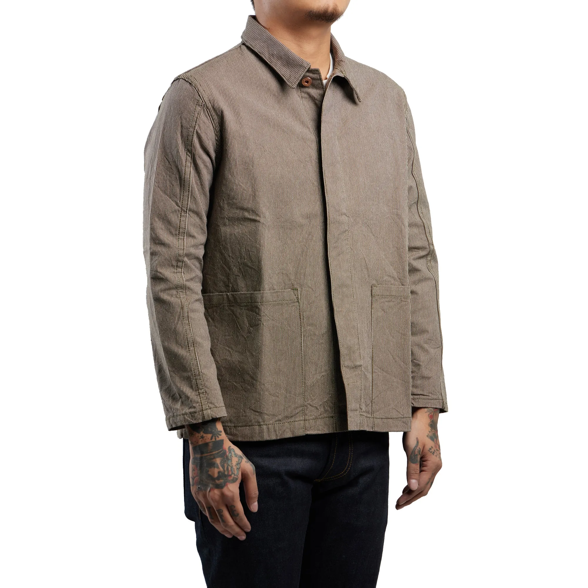 EASY JACKET OLIVE WABASH / ONE WASH