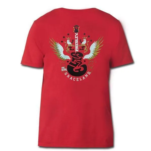 Elvis Presley The King Guitar Wings T-Shirt