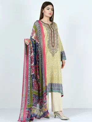 Embroidered Lawn Suit