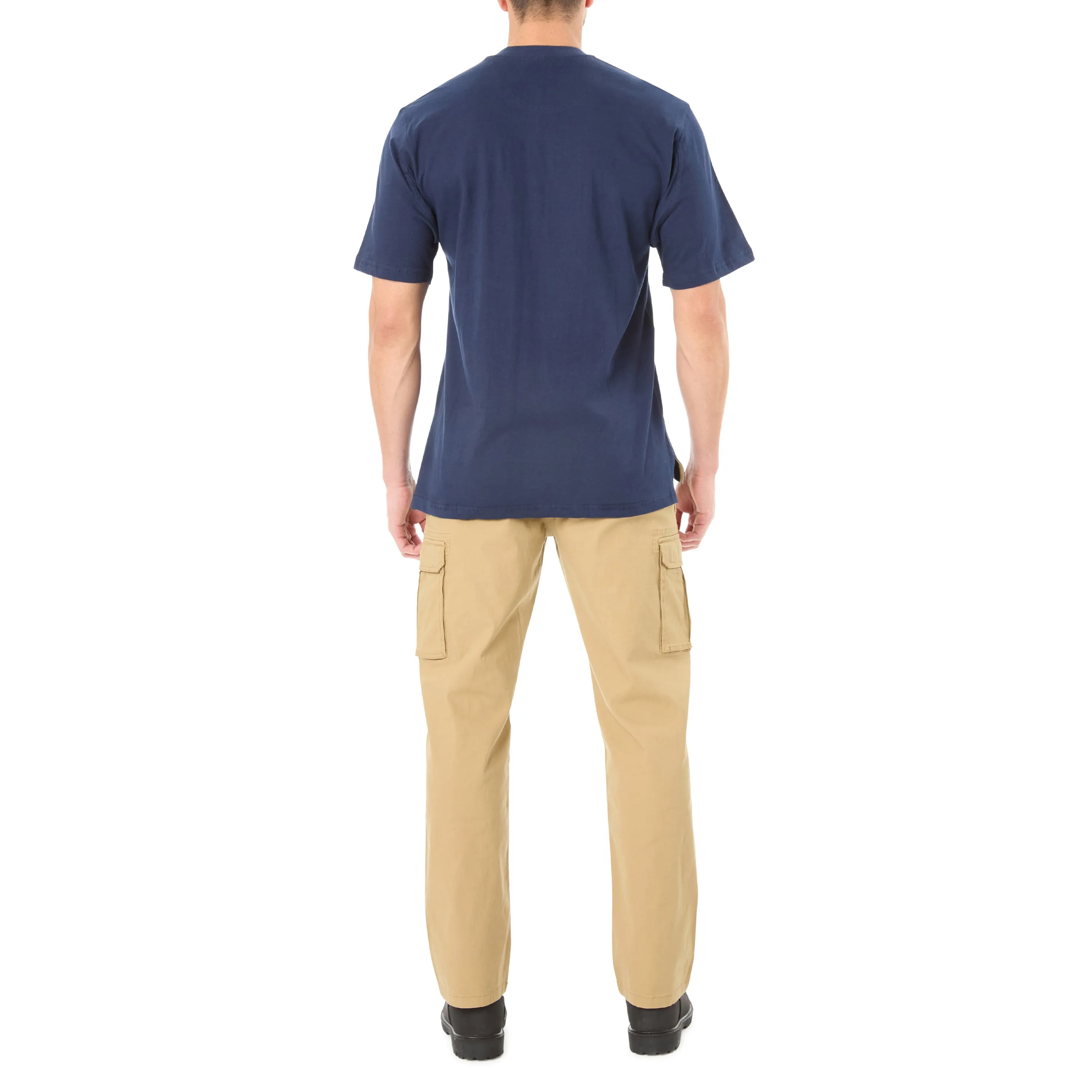 EXTENDED TAIL SHORT SLEEVE HENLEY