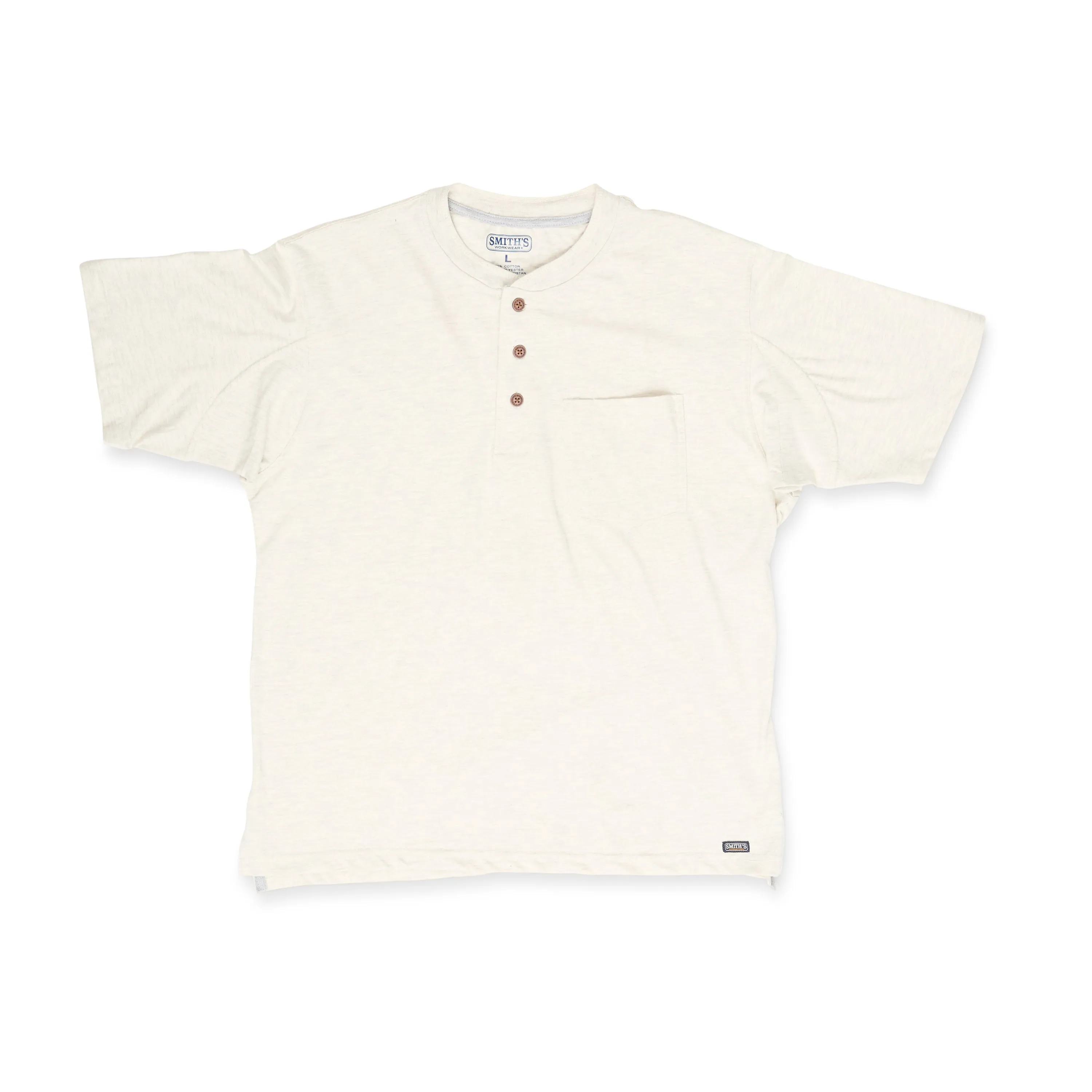 EXTENDED TAIL SHORT SLEEVE HENLEY