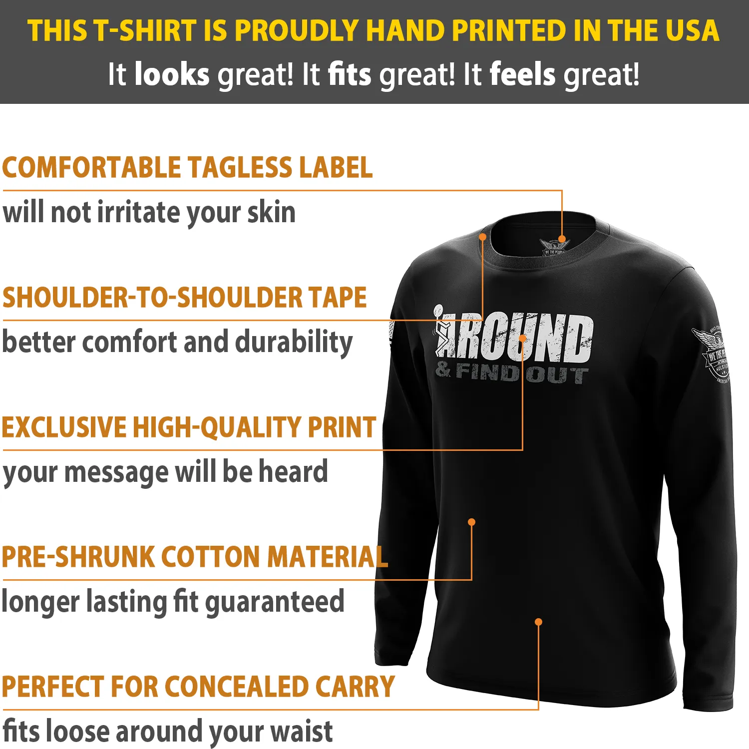 F Around & Find Out Long Sleeve Shirt