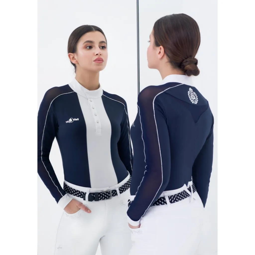 FairPlay Claire Long Sleeved Competition Shirt WHITE