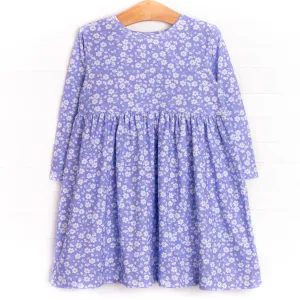 Faye Dress, Lilac Floral