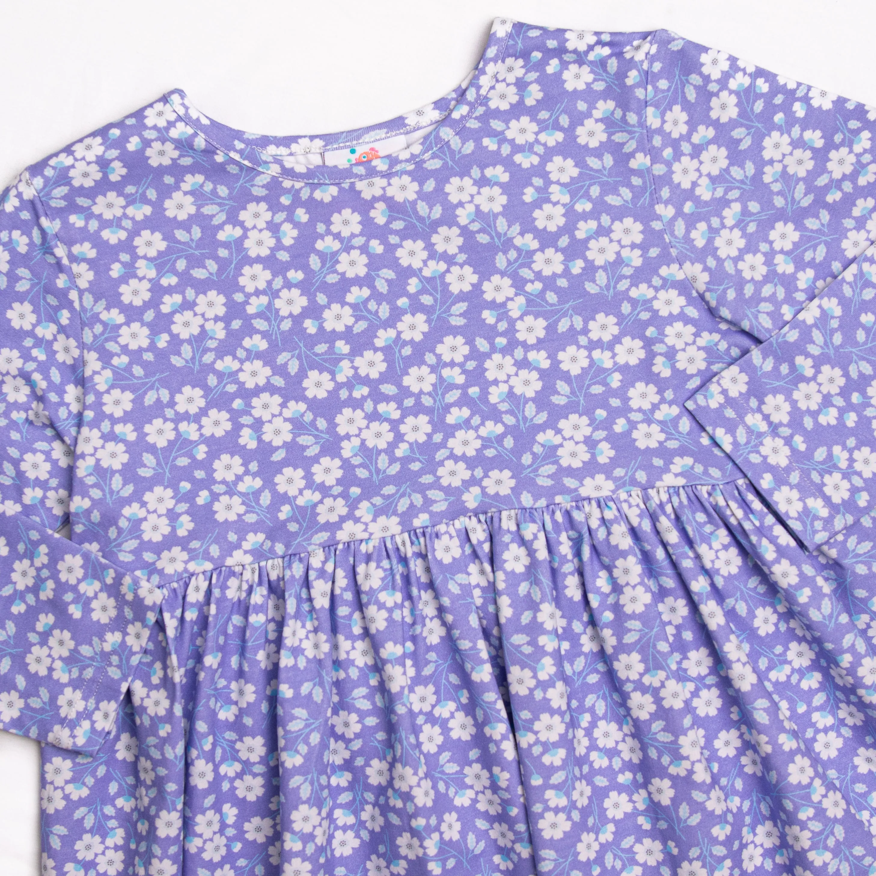 Faye Dress, Lilac Floral