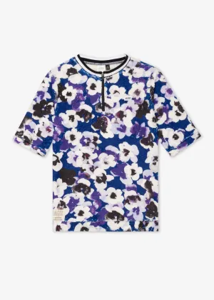 FLORAL SHERPA SHIRT