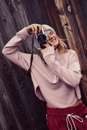 Free People: So Fly Henley in Rose Quartz