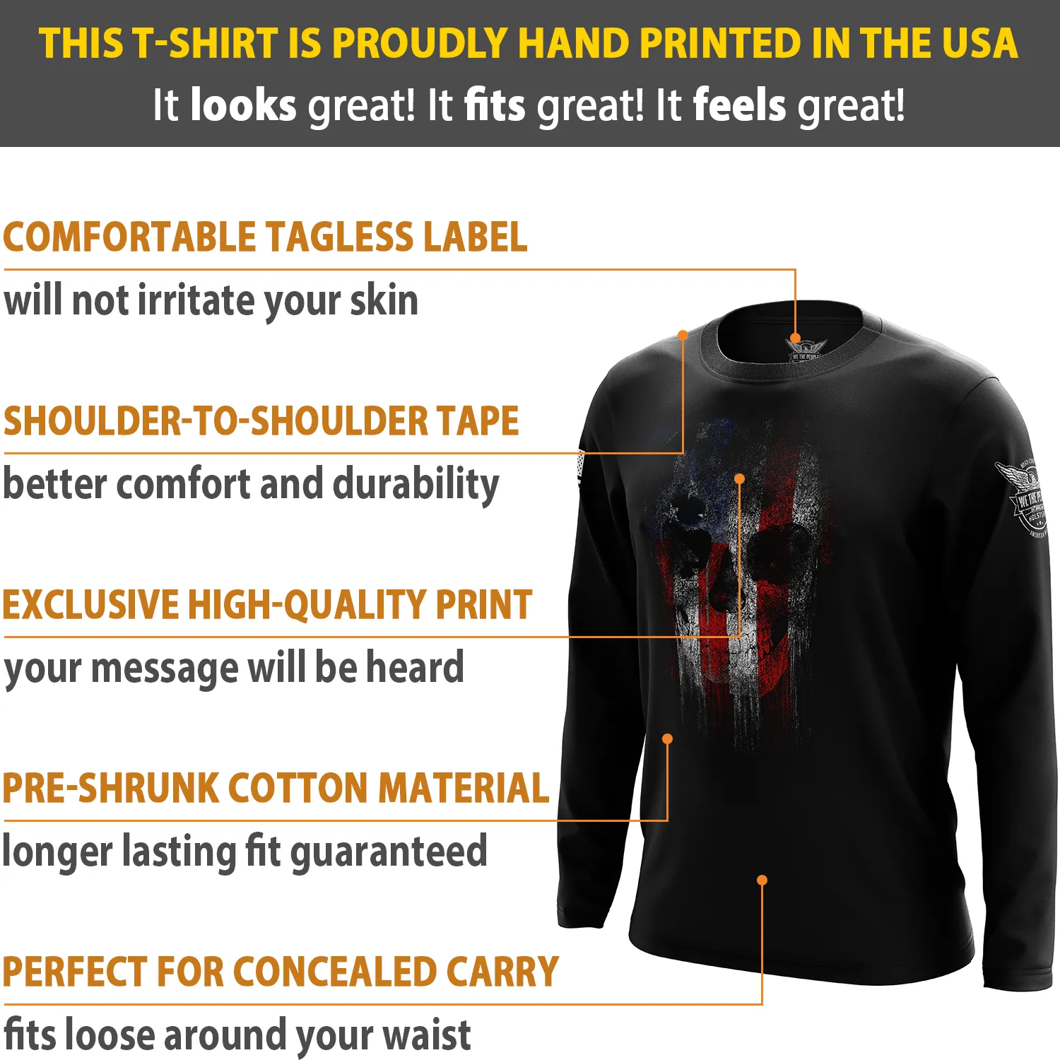 Freedom Reaper Long Sleeve Shirt