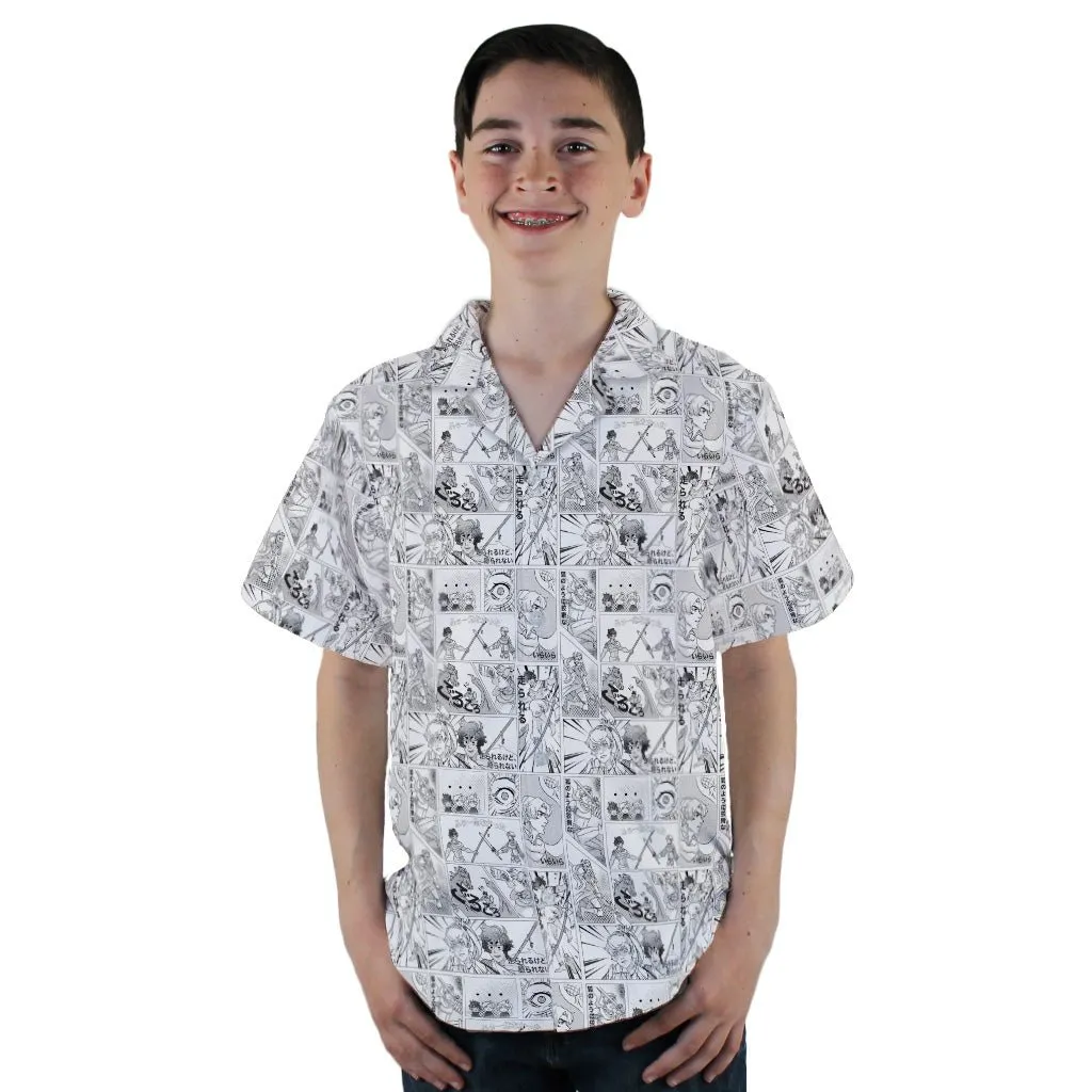 Geek Tropical Manga Youth Hawaiian Shirt