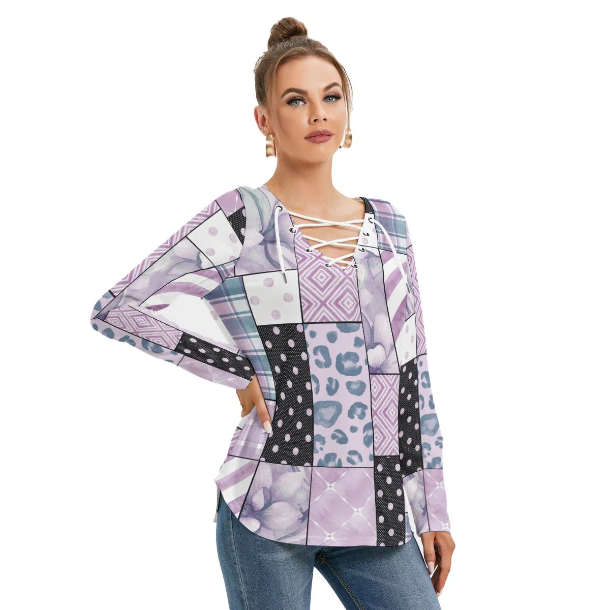 Geo Design Blouse