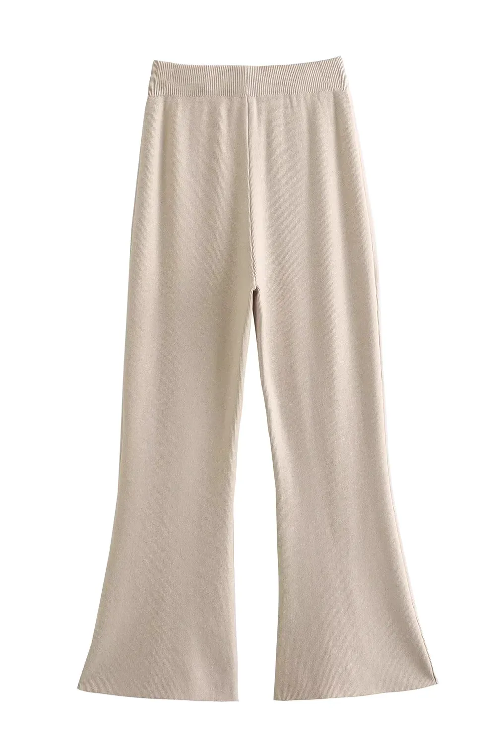 'Georgie' Slit Flared Trousers (4 Colors)