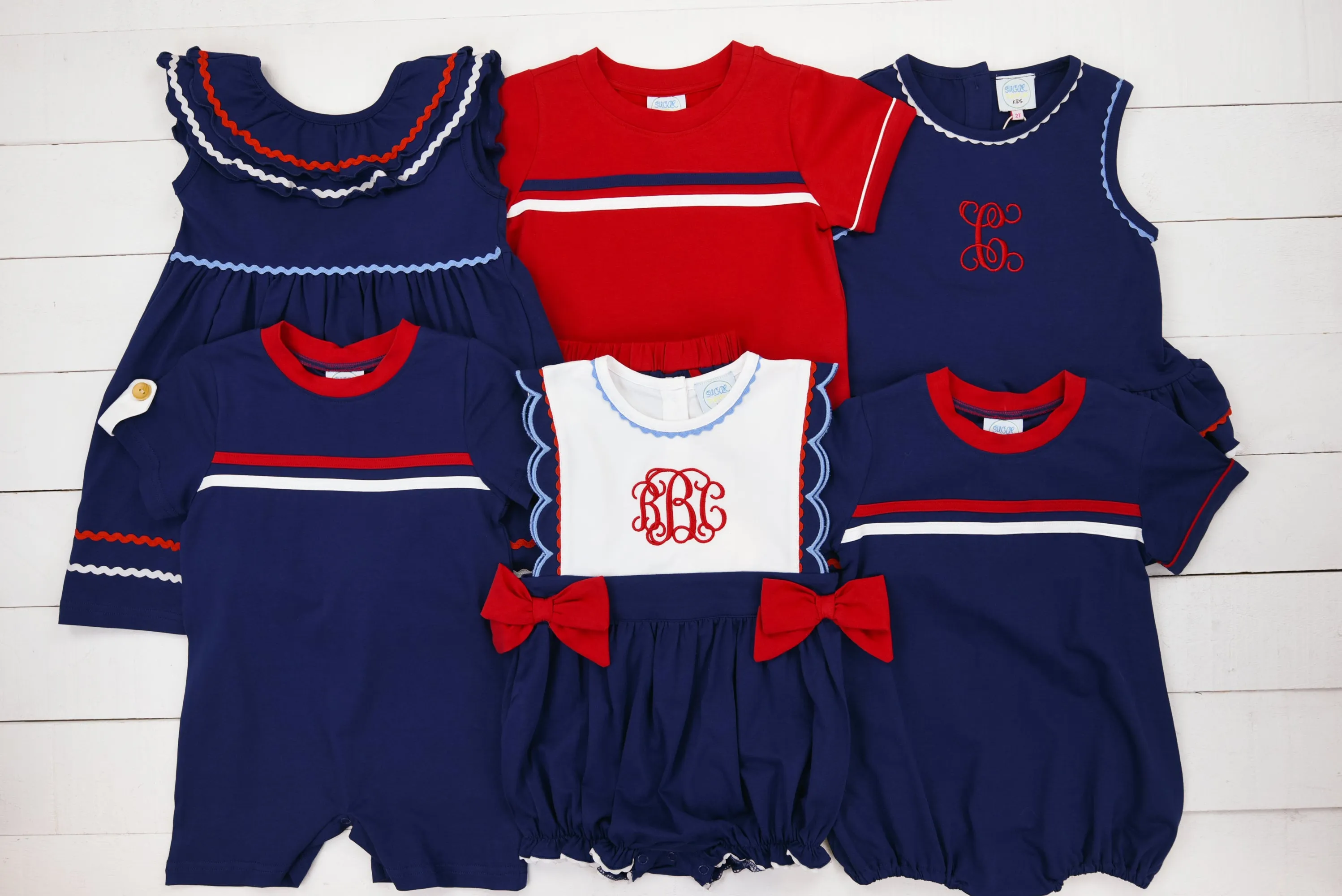 Girls Classic Patriotic Dress