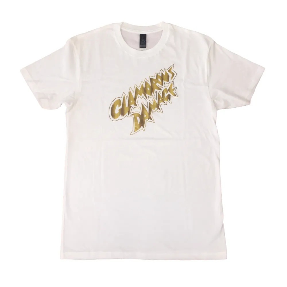 Glamorous Damage / White T-Shirt