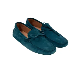 Gommino Suede Driving Loafers (Navy)