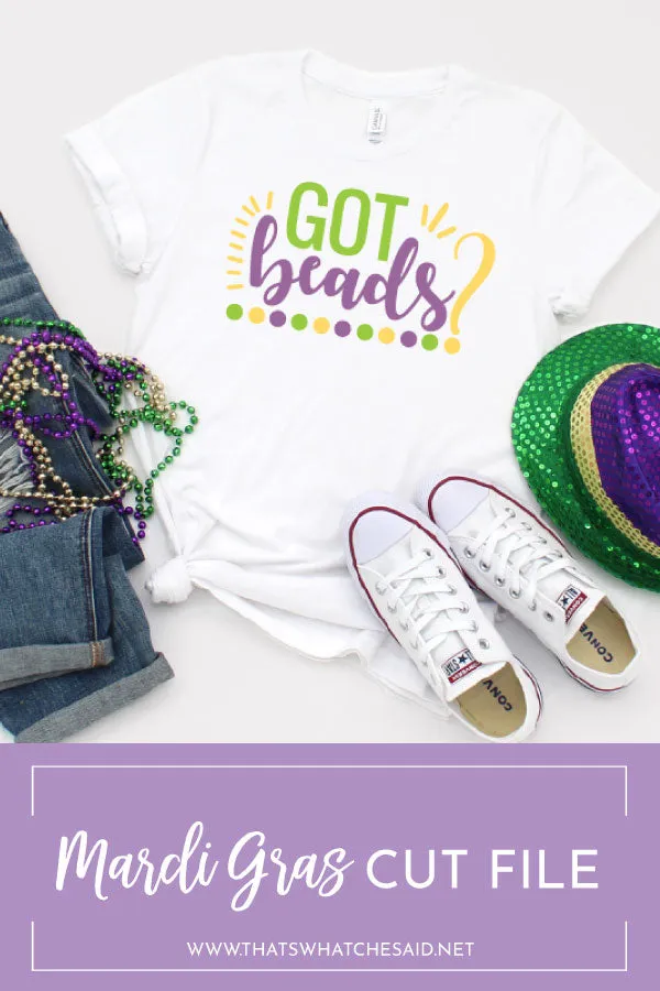 Got Beads? Mardi Gras SVG