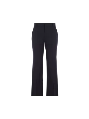 Grain De Poudre Flared Trousers