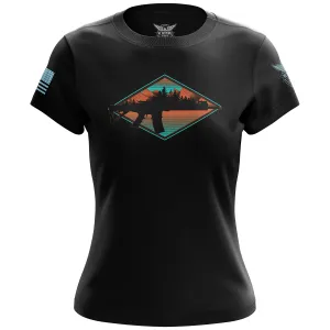 Great Outdoors Rifle Women's Short Sleeve Shirt