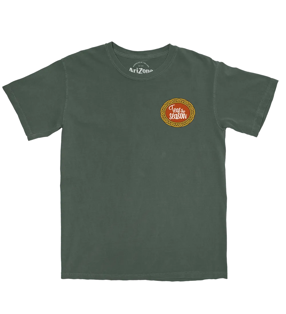 Green Holiday Truck Cotton T-Shirt