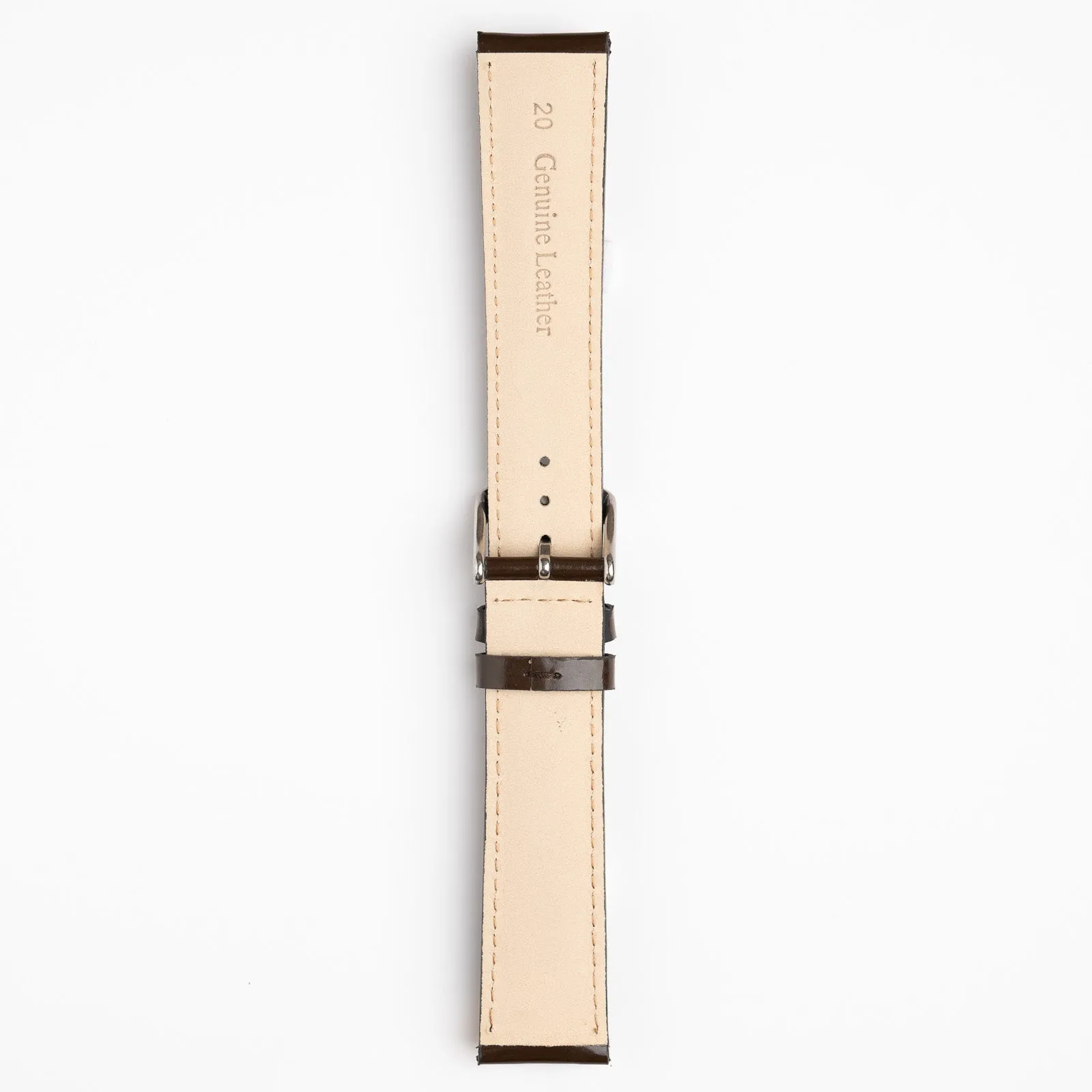 Henley Superior Gloss Burgundy Watch Strap