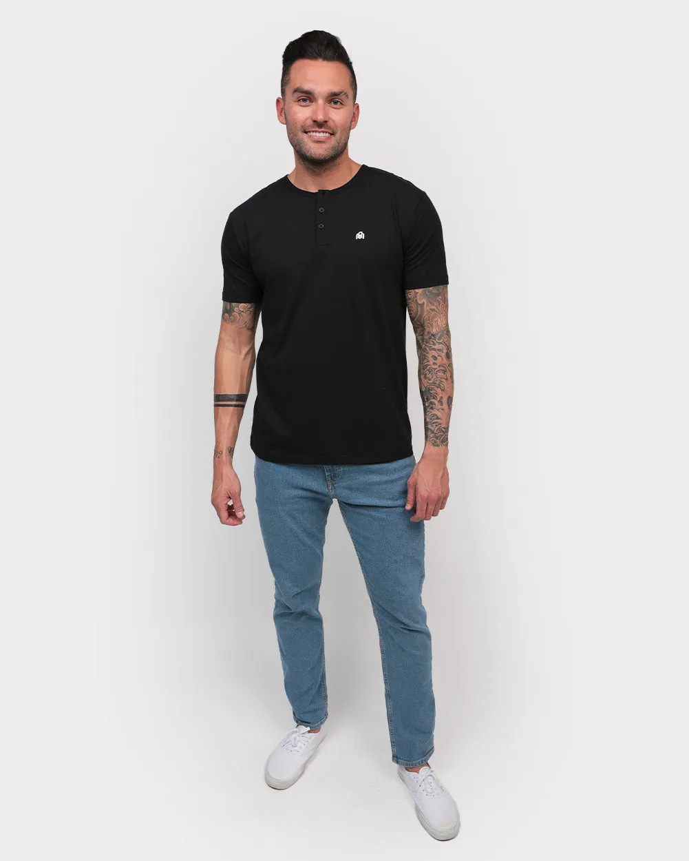 Henley Tee - Branded