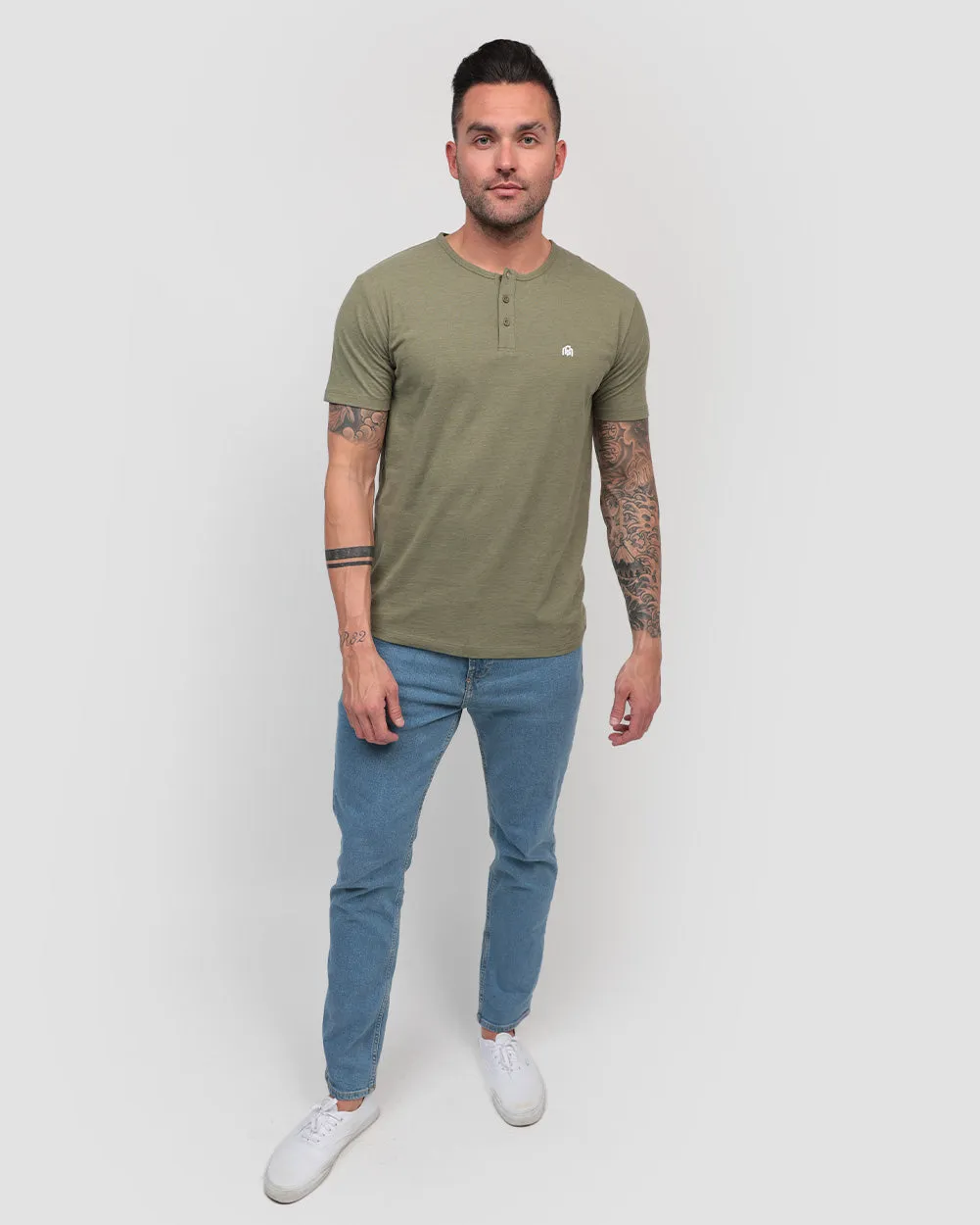 Henley Tee - Branded