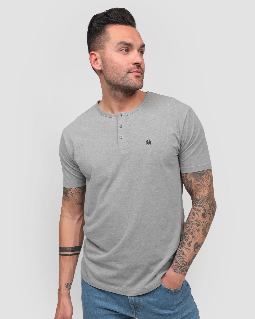 Henley Tee - Branded