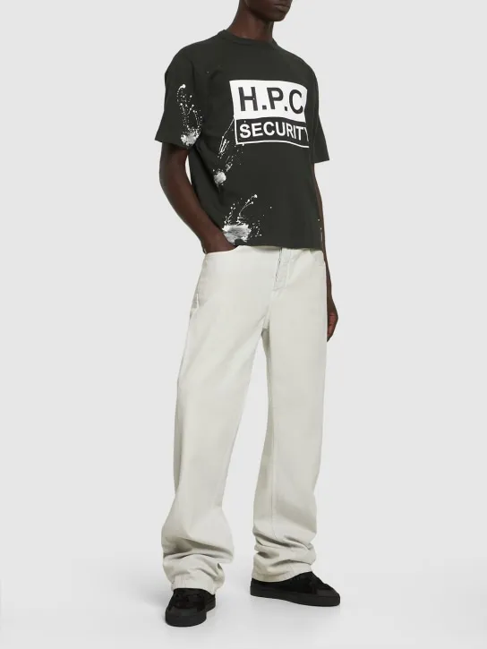 Heron Preston   H.P.C. print cotton jersey t-shirt 