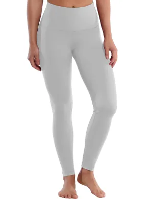 High Waist Biking Pants lightgray_Biking