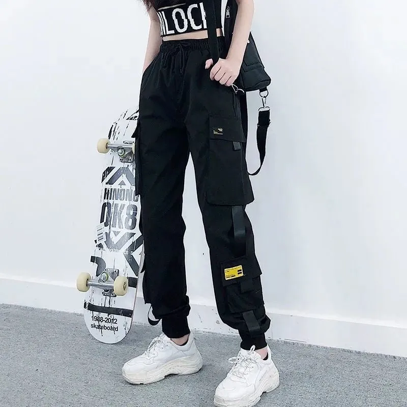 High Waist Cargo Pants Women